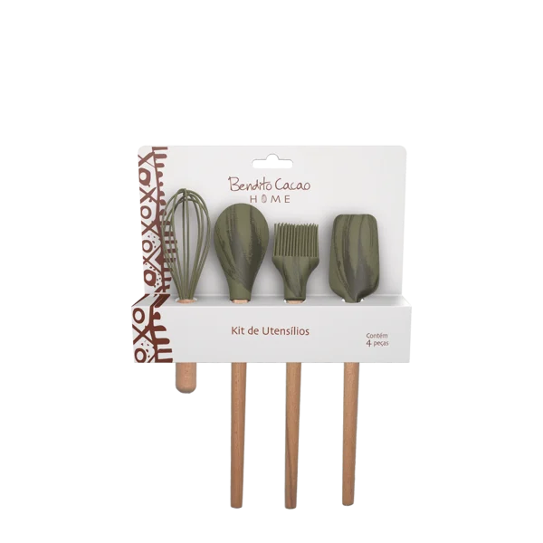 Kit Utens&iacute;lios Verde Bendito Cacao