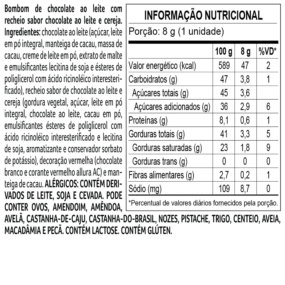 Caixa de Bombons Sortidos Angel Cora&ccedil;&atilde;o 290g, , large. image number 1