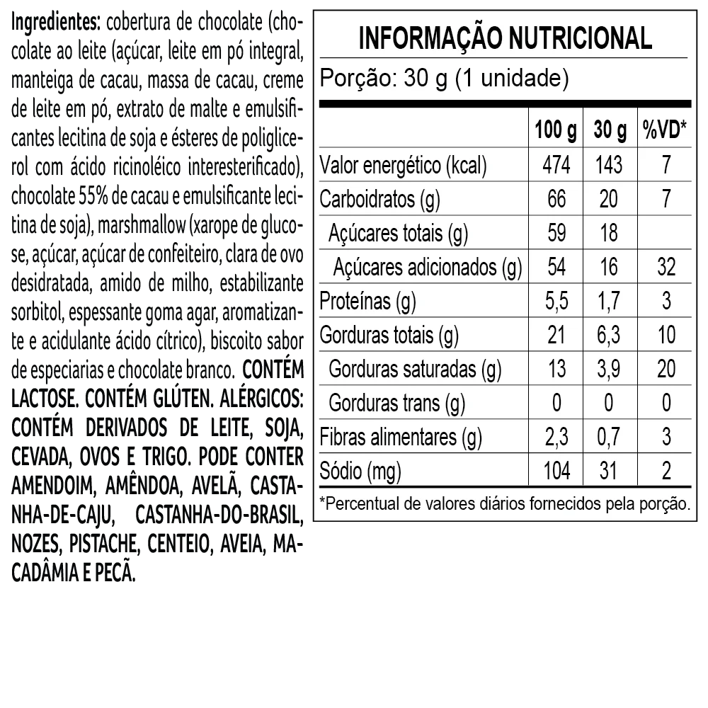 S&rsquo;mores de Marshmallow com Chocolate e Speculoos 30g, , large. image number 2