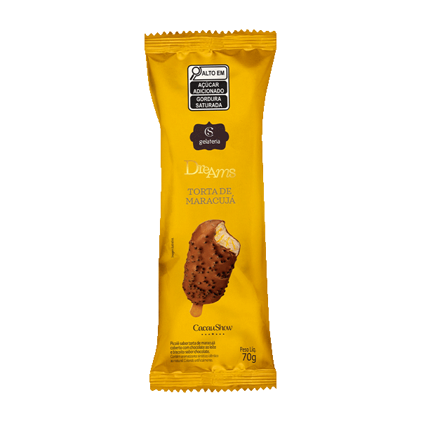 Sorvete Dreams Torta de Maracuj&aacute; 70g