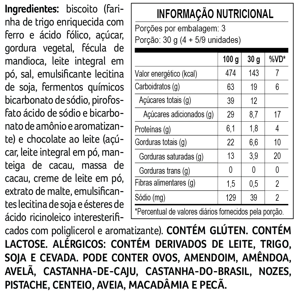 Biscoito ao Leite Harry Potter 100g, , large. image number 2