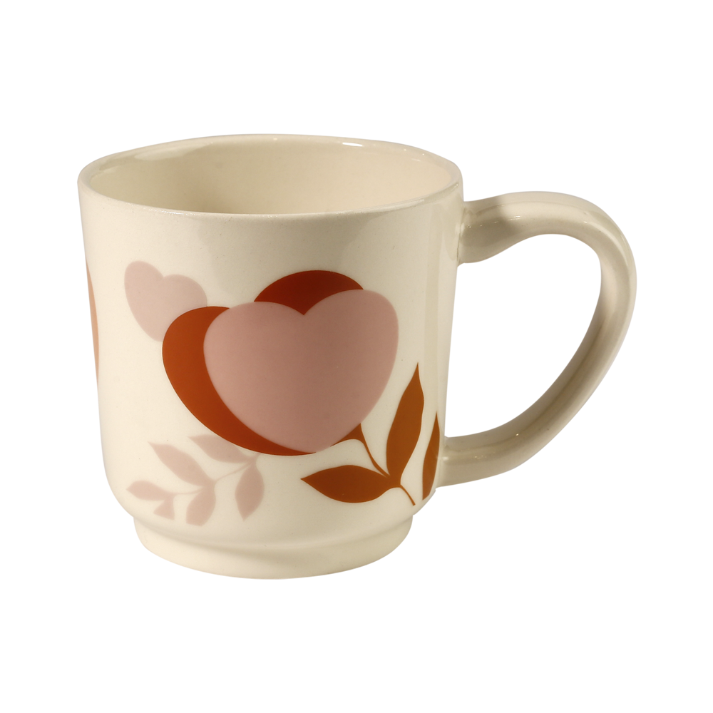 Caneca Floral 300ml, , large. image number 0