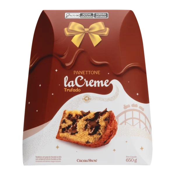 Panetone laCreme ao Leite 650g