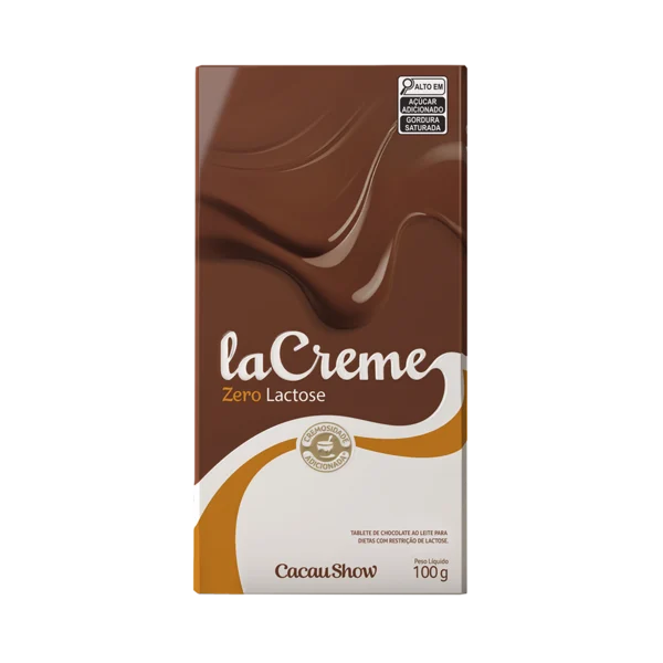 Tablete laCreme de Chocolate Zero Lactose 100g