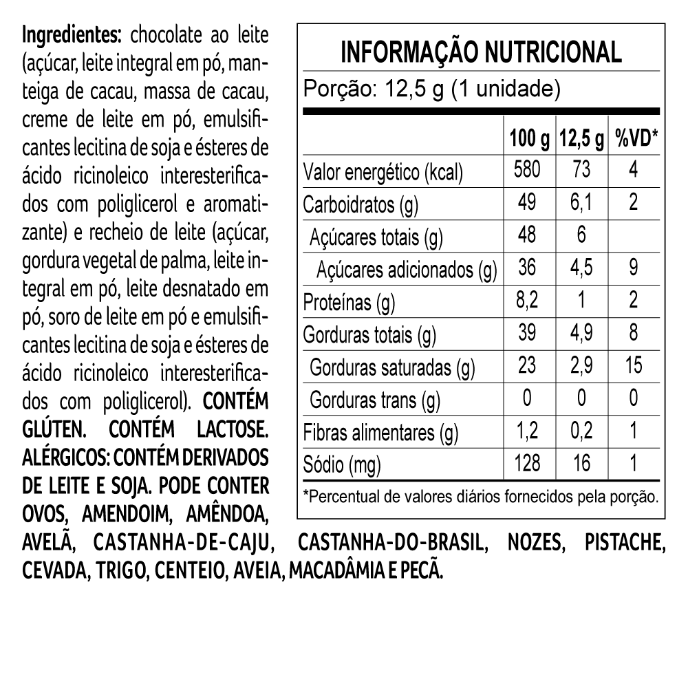 Trufa laCreme Kids de Chocolate ao Leite 13,5g, , large. image number 2