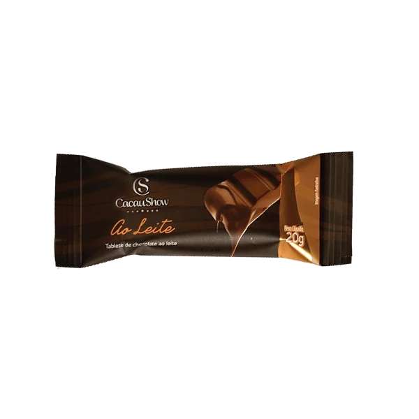 Tablete de Chocolate ao Leite 20g