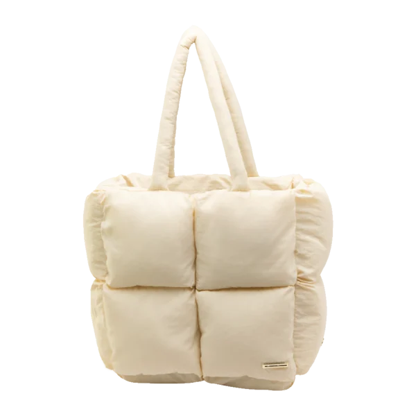 Bolsa Puffer Branca Cacau Show