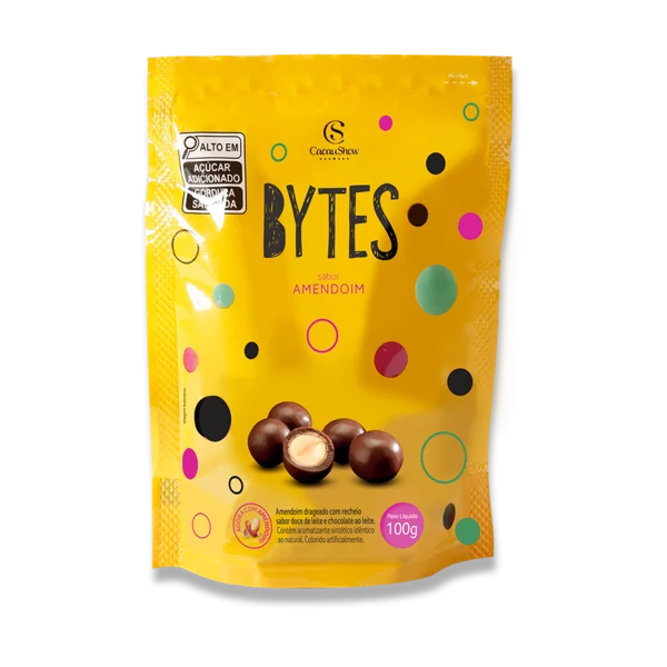 Drageado Bytes de Amendoim 100g