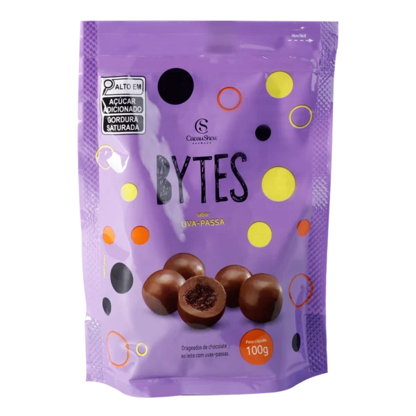 Drageado Bytes de Uva Passa 100g