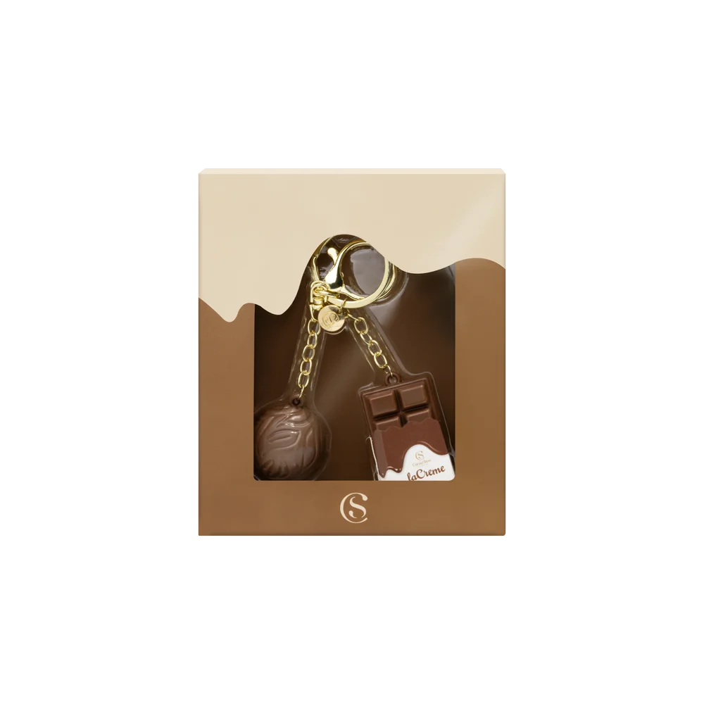 Chaveiro Premium Trufa + Tablete laCreme Cacau Show, , large. image number 0