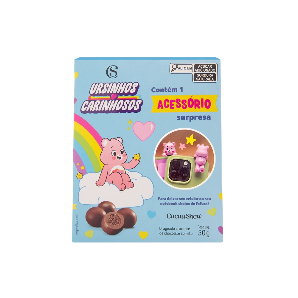 Caixa Surpresa Ursinhos Carinhosos 50g, , large. image number 0