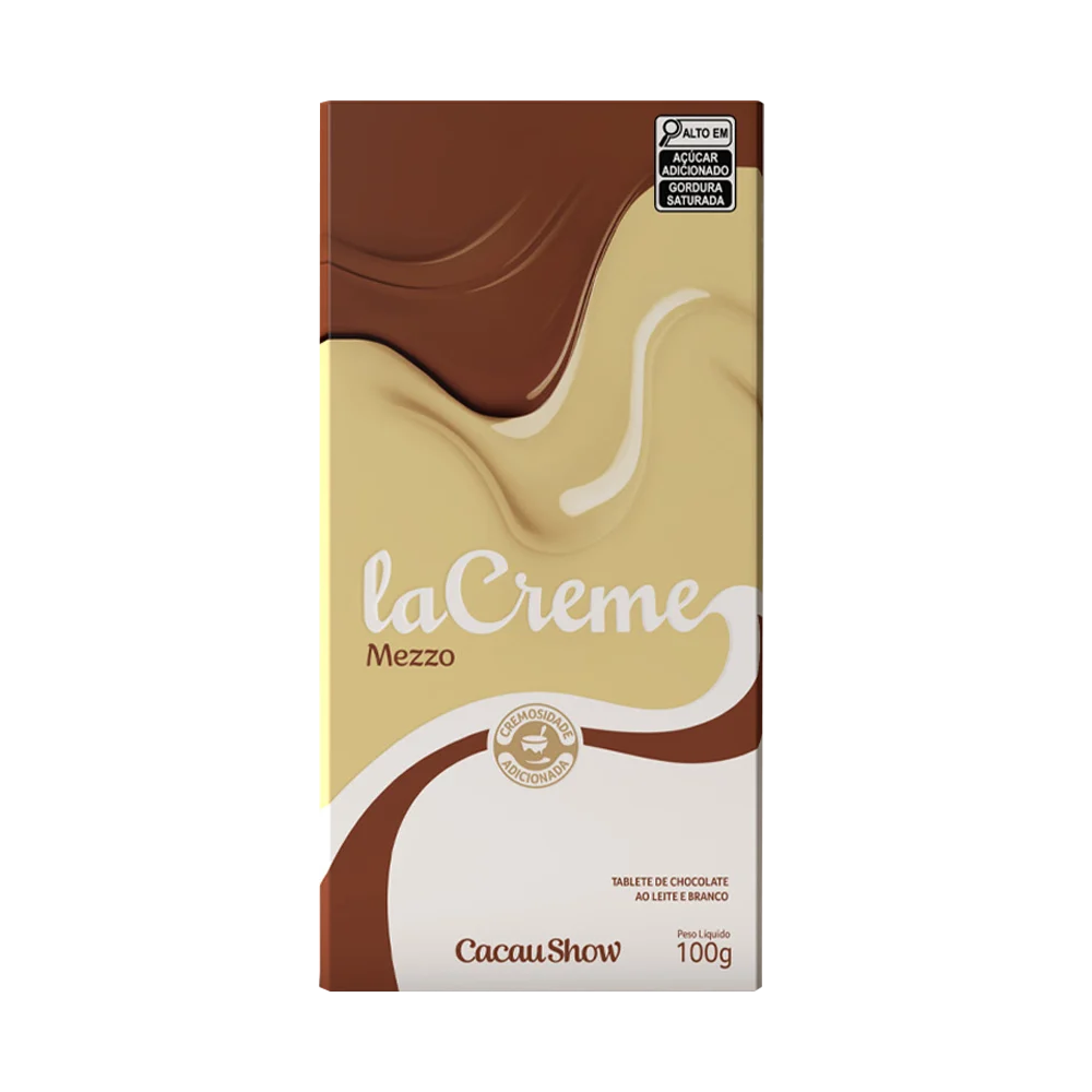 Tablete laCreme de Chocolate Mezzo 100g, , large. image number 0
