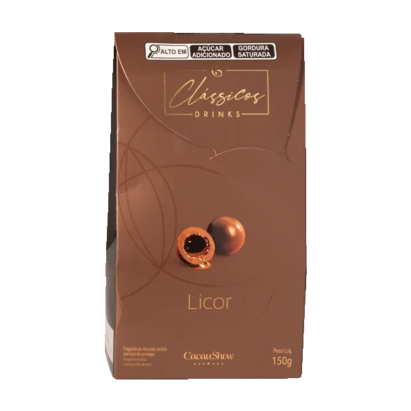 Drageados Cl&aacute;ssicos ao Leite com Licor 150g