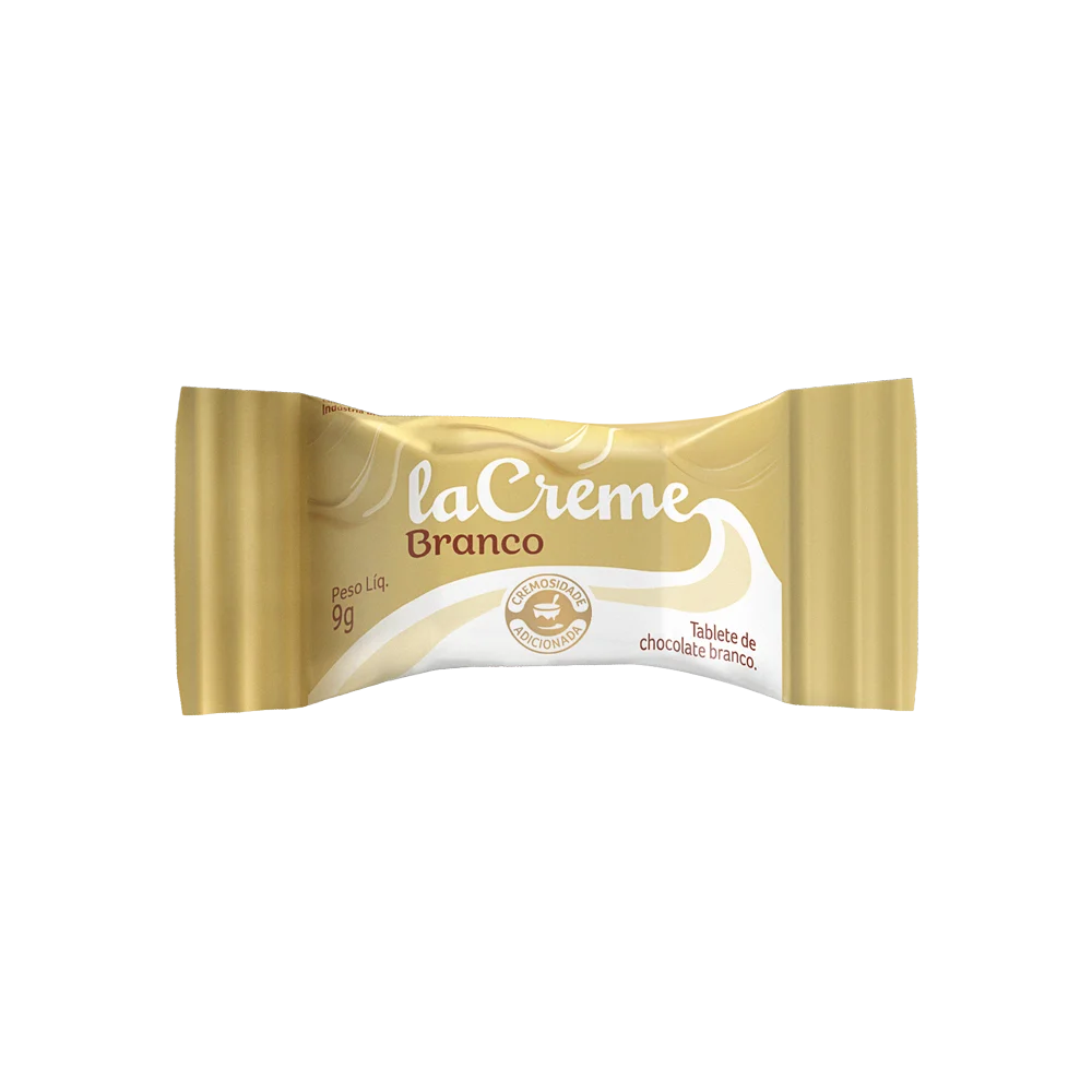 Tablete laCreme de Chocolate Branco 9g, , large. image number 0