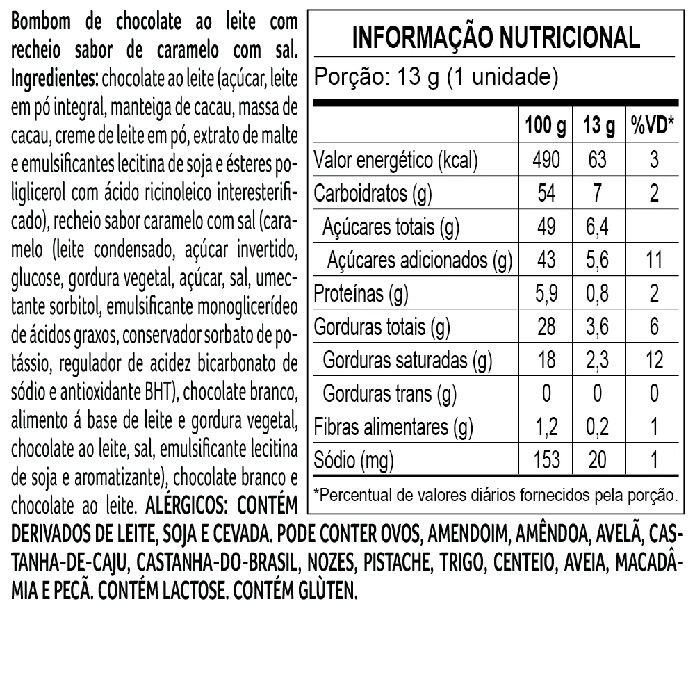Caixa de Bombons Sortidos Cacau Show M 160g, , large. image number 4