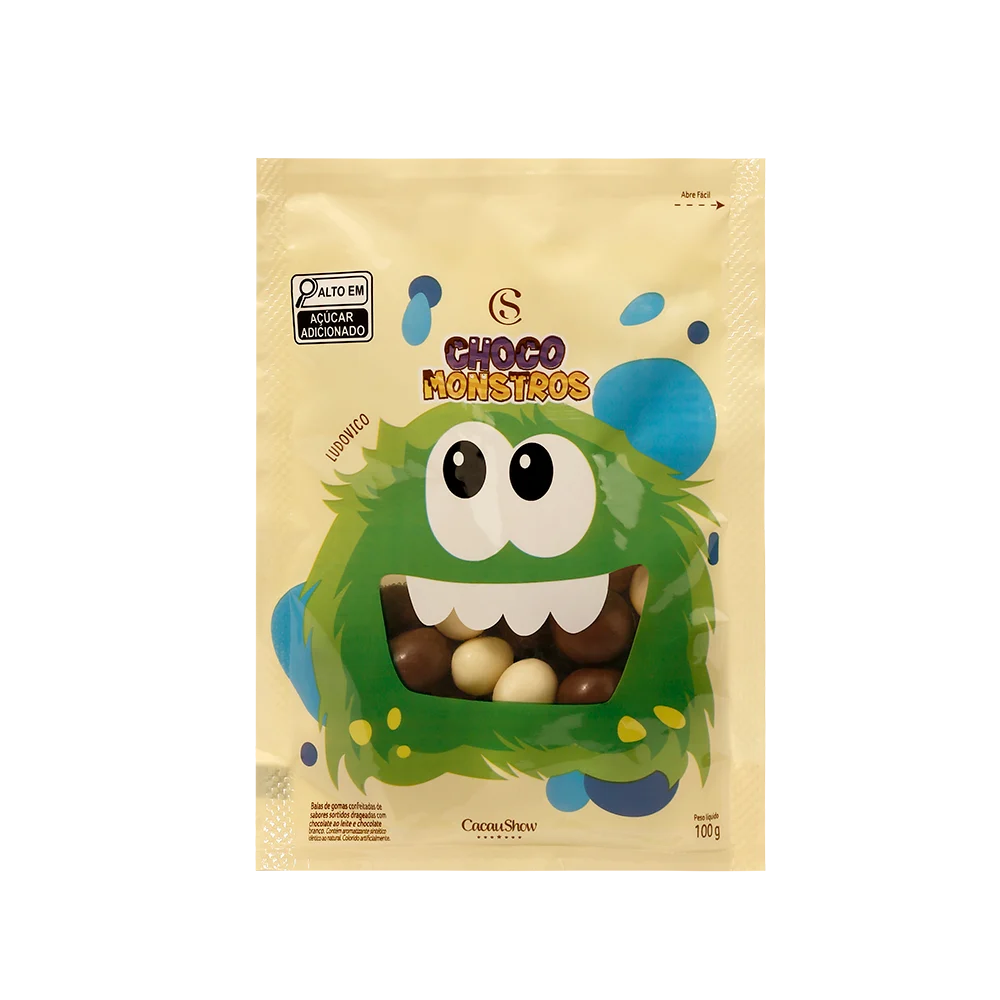 Drageado Chocomonstros 100g, , large. image number 2