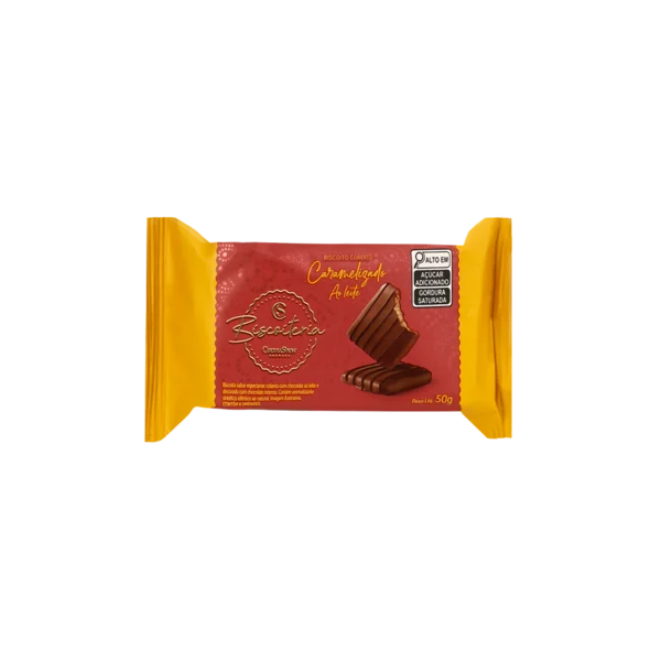 Biscoito Caramelizado ao Leite 50g