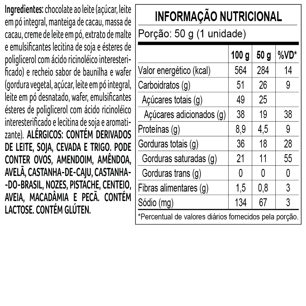 Tablete Dreams Mil-Folhas 50g, , large. image number 1