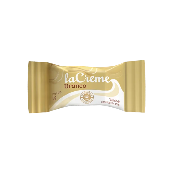 Tablete laCreme de Chocolate Branco 9g