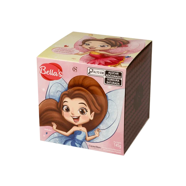 Caixa com Bombons Bellas's ao Leite 145g