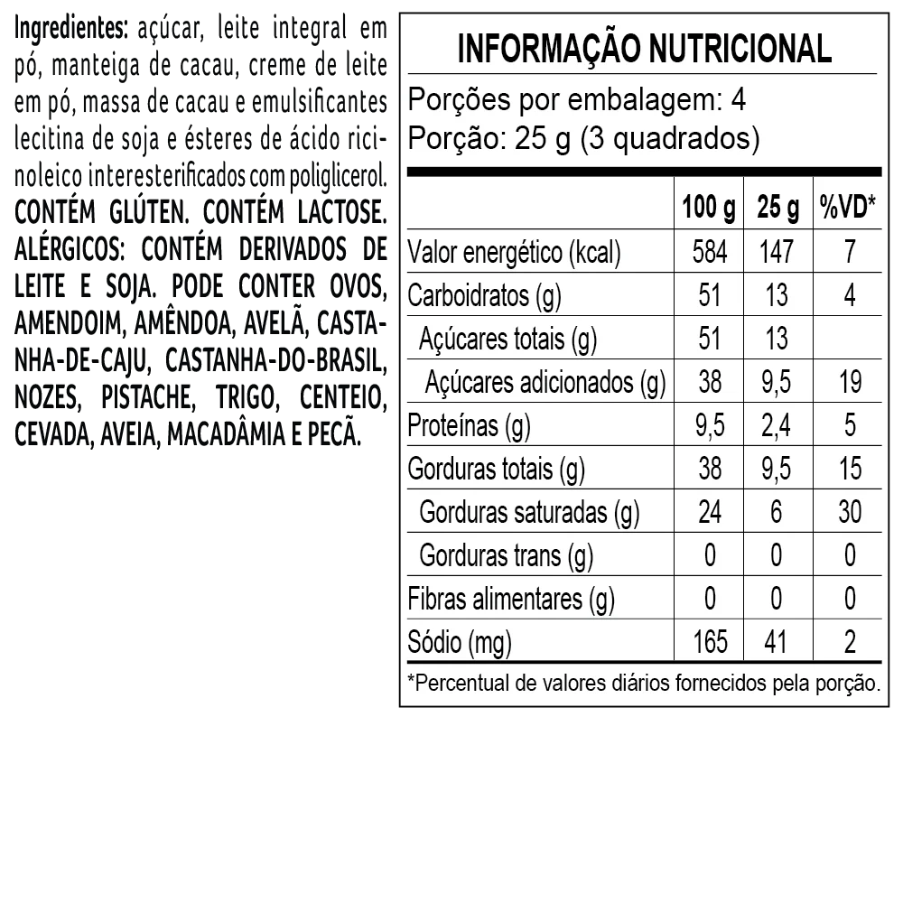 Tablete laCreme Gold de Chocolate Branco 100g, , large. image number 1