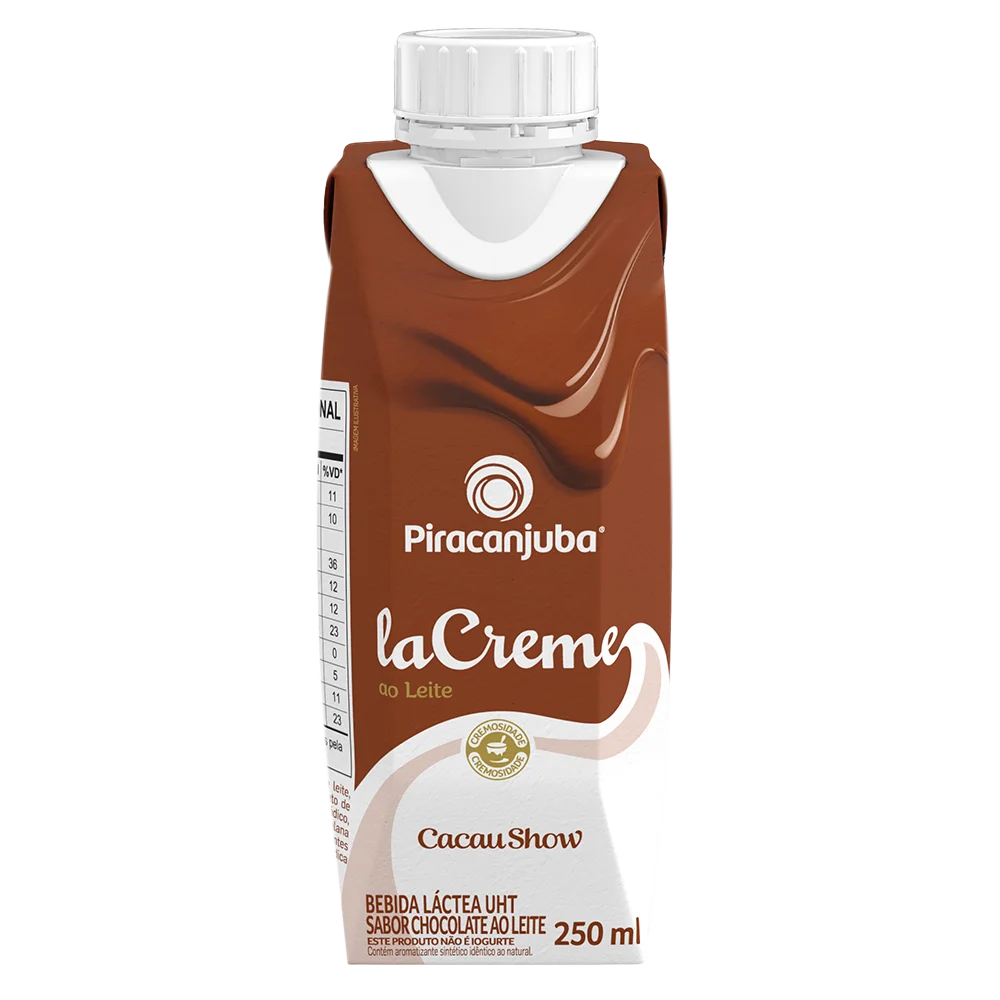 Bebida L&aacute;ctea laCreme Ao Leite 250ml, , large. image number 0