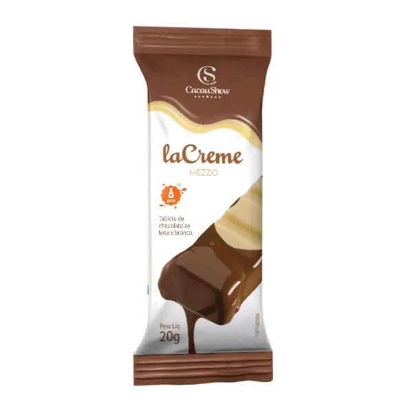 Tablete laCreme de Chocolate Mezzo 20g