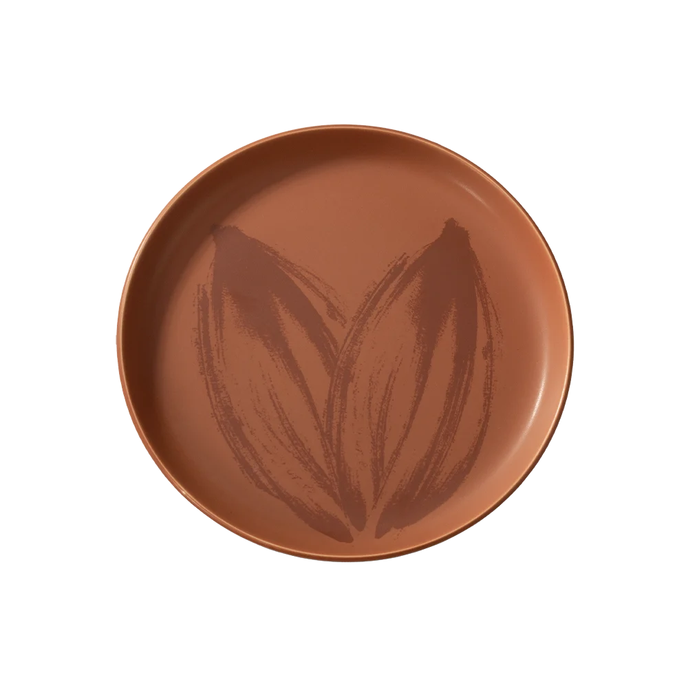 Prato Sobremesa Terracota Bendito Cacao, , large. image number 0