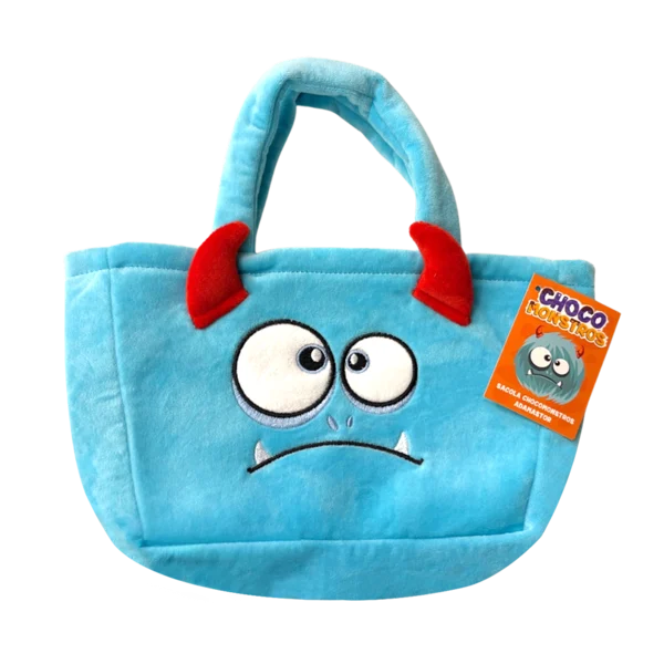 Bolsa de Veludo Adamastor Chocomonstros