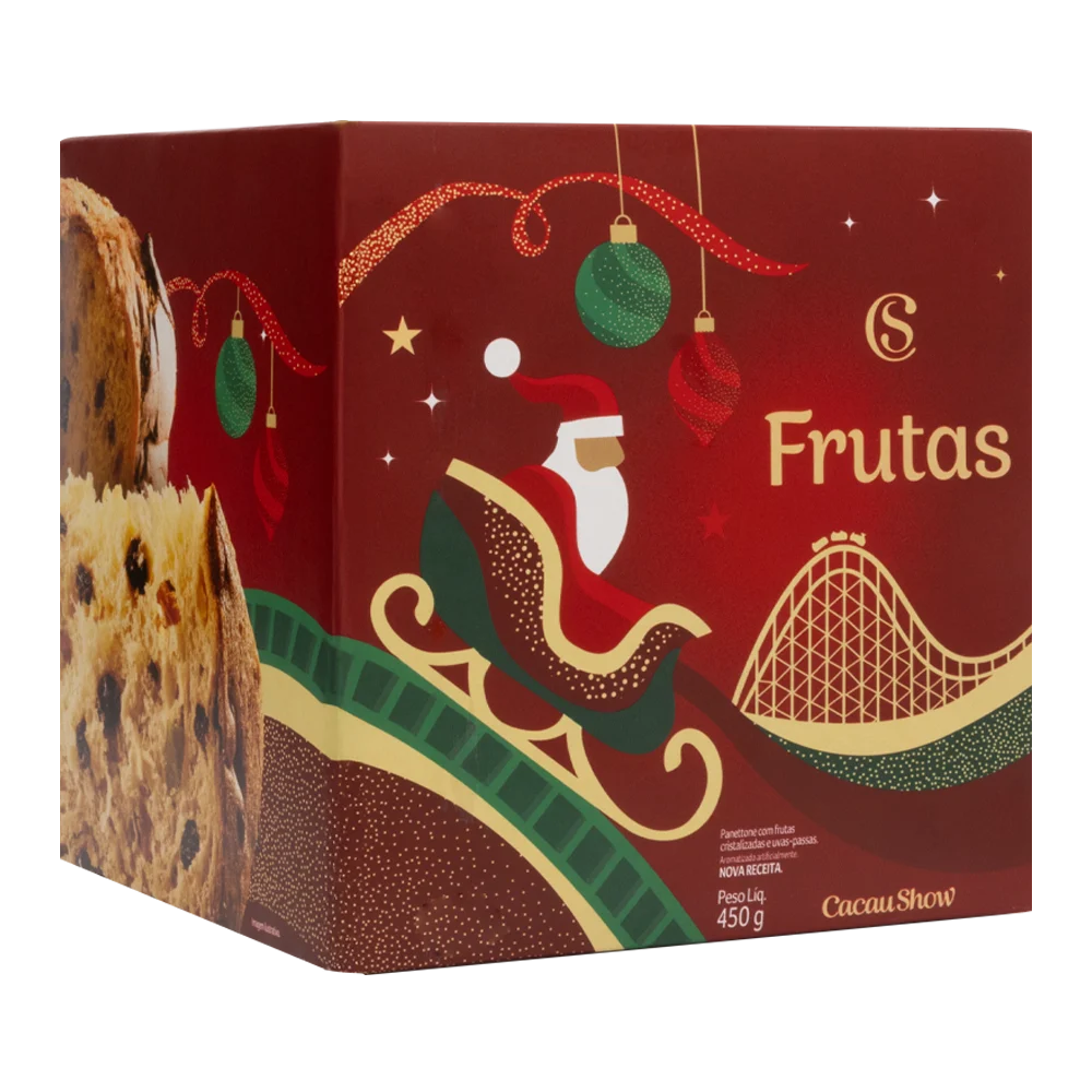 Panetone de Frutas 450g, , large. image number 1